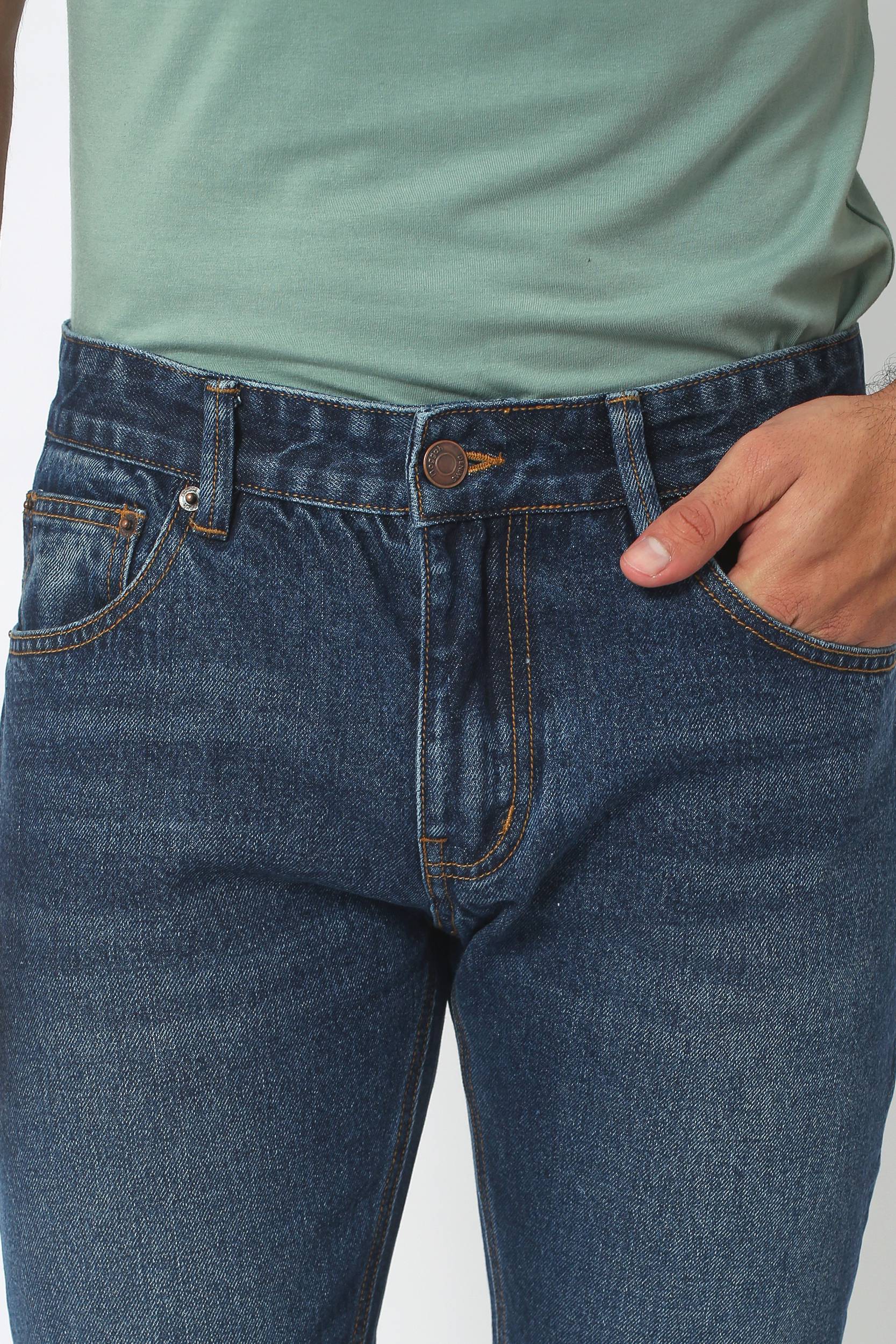 Boulder Denim 2.0 Men's Slim Fit Jeans Newmoon Blue - Long Inseam
