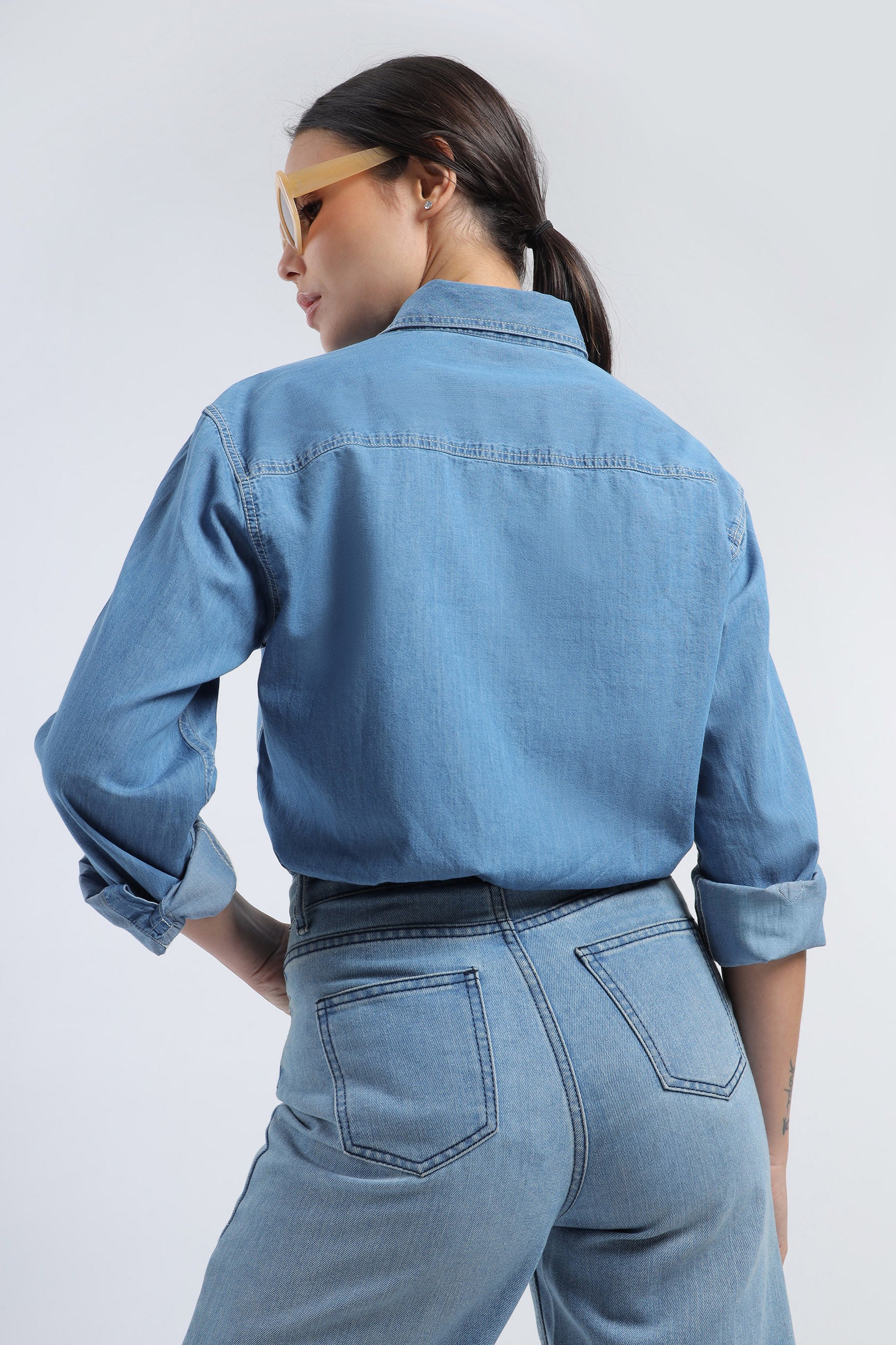 Buy Blue Shirts for Women by High Star Online | Ajio.com