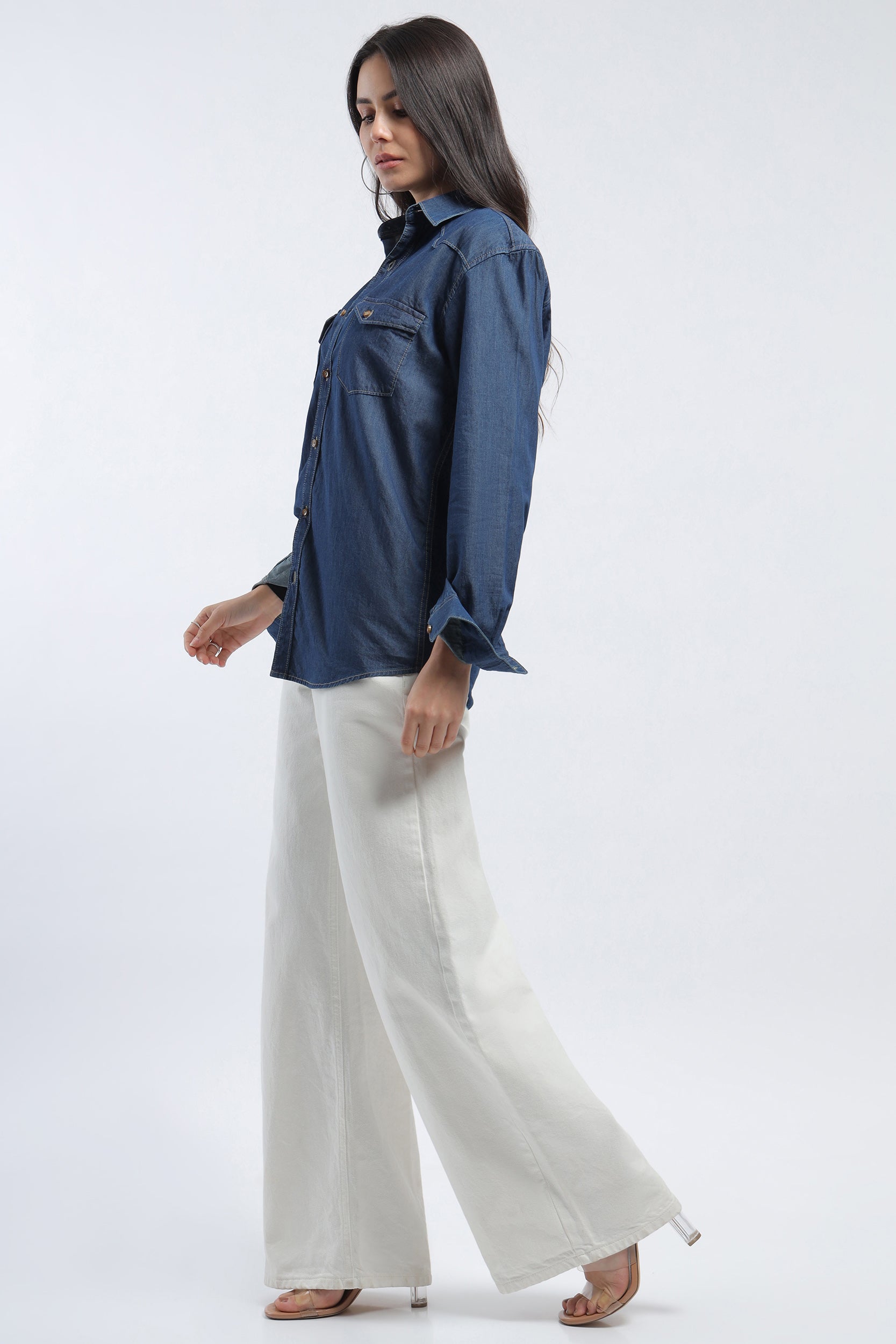 Levi's x Deepika Padukone Solid White Shirt Collar Jacket – Levis India  Store