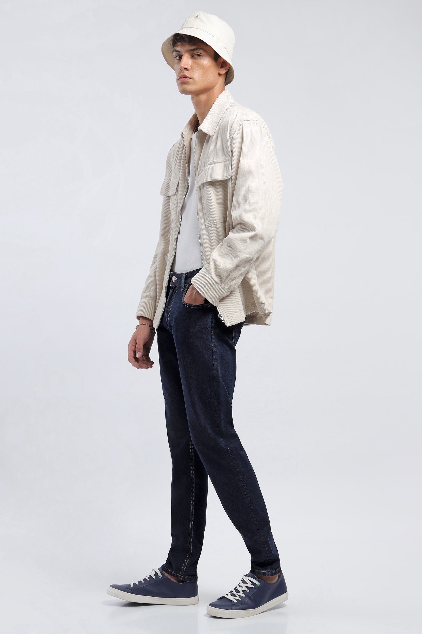 14-oz. White Oak Selvedge American-Made Jeans Slim Fit - GRAND ST