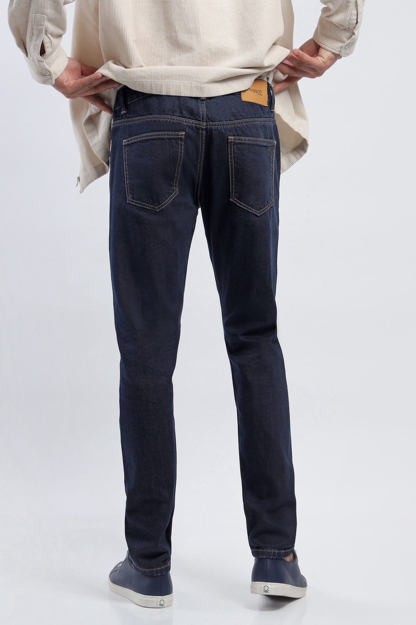 Men's The Merchant Store - Organic Slim Jeans in Light Blue Selvedge