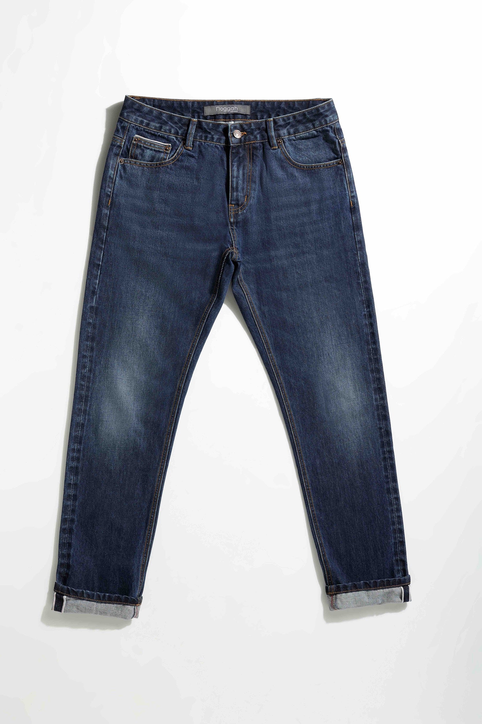 SAUCE ZHAN 315XX Men's Jeans Indigo Sanforized Selvedge Denim Jeans Regular  Fit Taper Leg 14.5 oz - Walmart.com