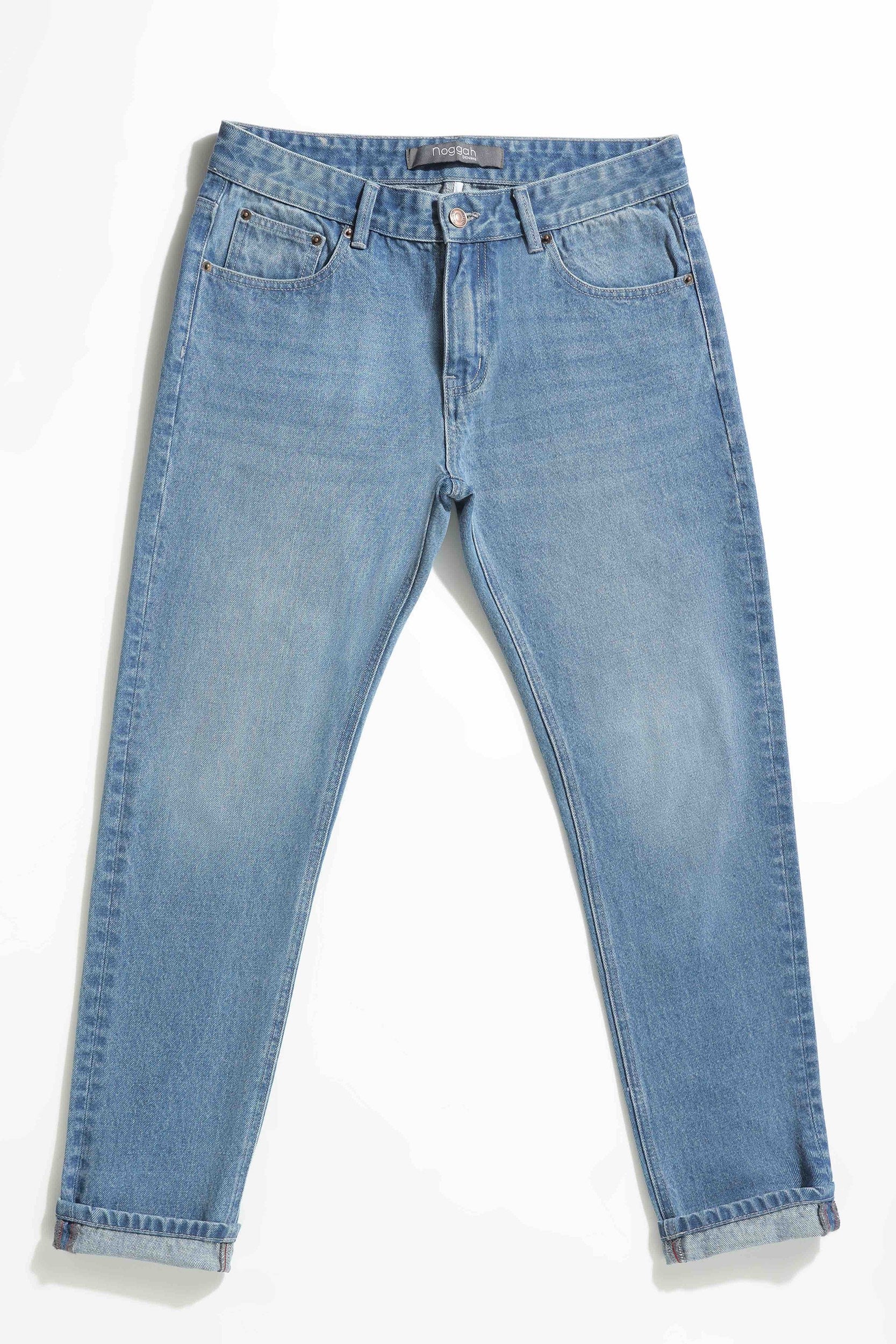 ASOS DESIGN baggy jeans in light wash blue | ASOS